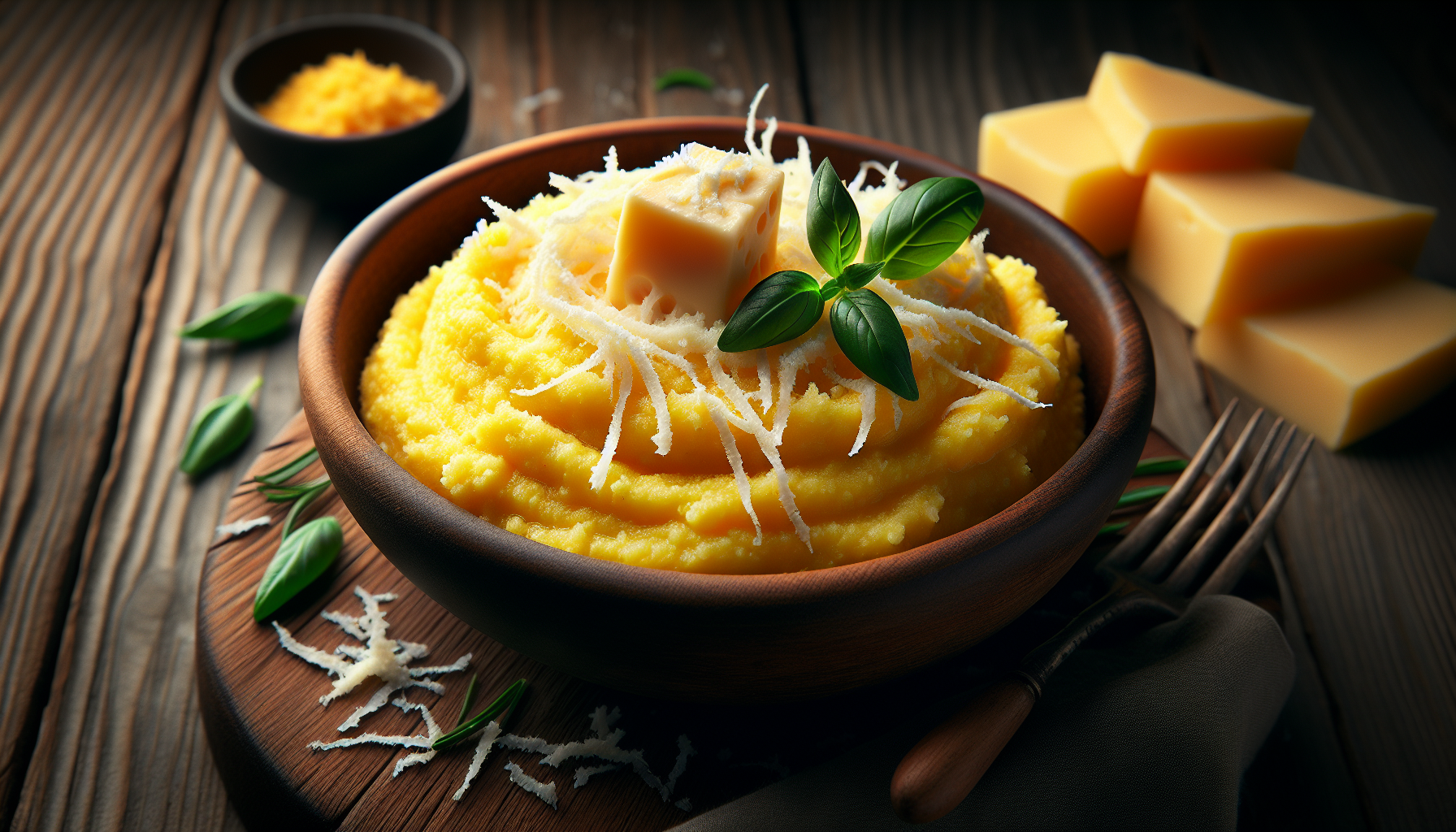 polenta con formaggio